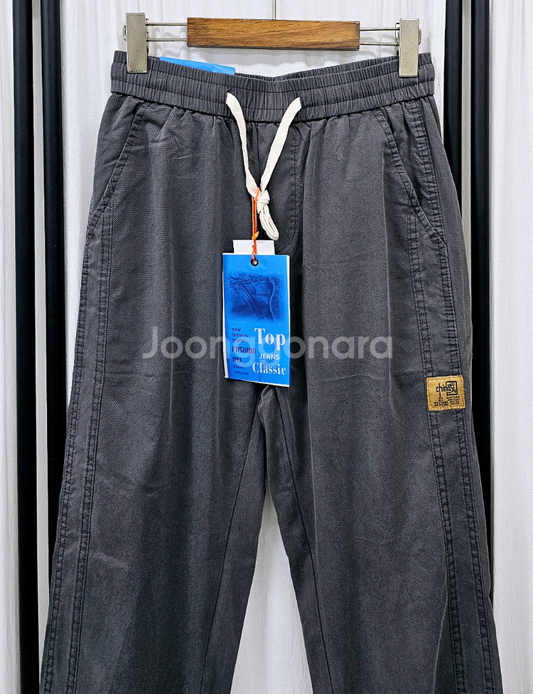 (택새상품)캐주얼 데님 와이드 팬츠--1