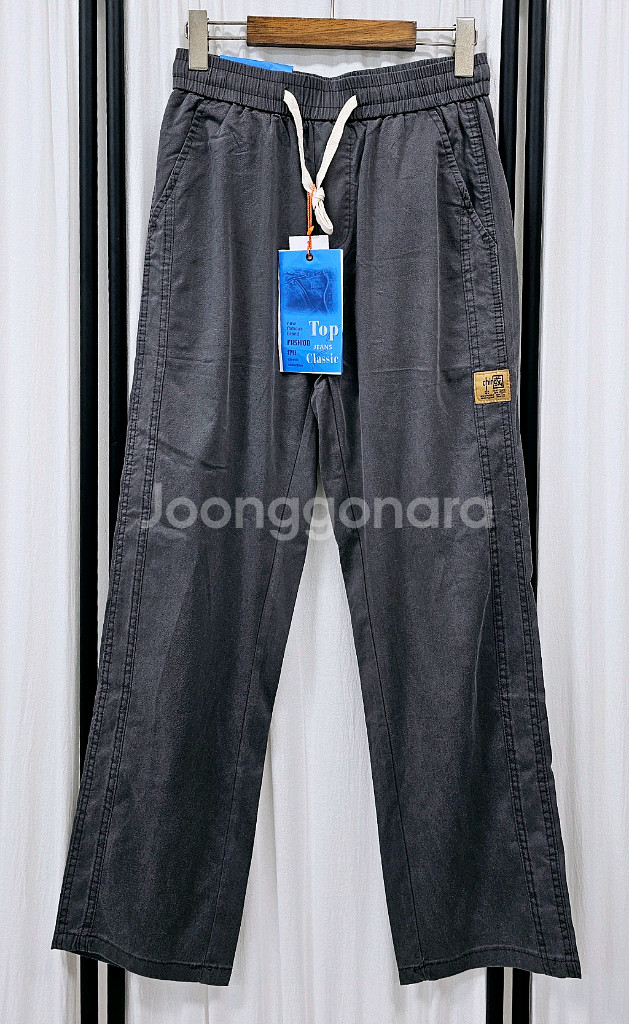 (택새상품)캐주얼 데님 와이드 팬츠--0