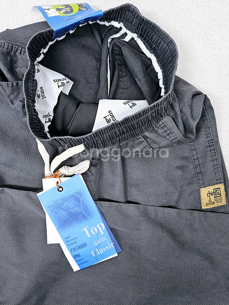 (택새상품)캐주얼 데님 와이드 팬츠--4