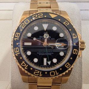 16년)로렉스 GMT마스터2 흑금통 116718LN 40MM