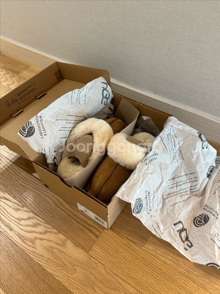 UGG 디스케트 플랫폼 체스트넛 230/ 6 사이즈--5