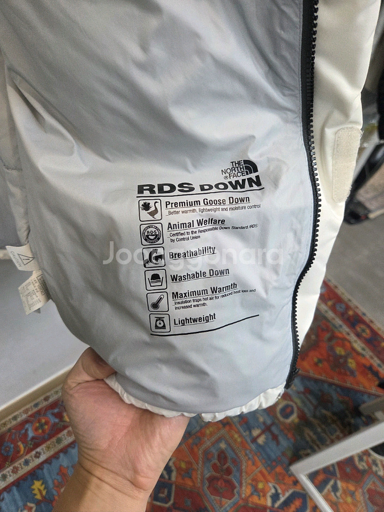노스페이스 드라이벤트 에코 에어다운 패딩 xl--3