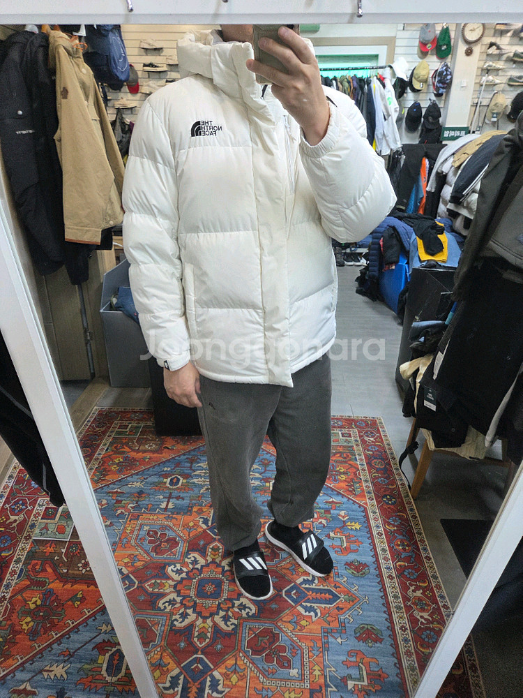 노스페이스 드라이벤트 에코 에어다운 패딩 xl--6