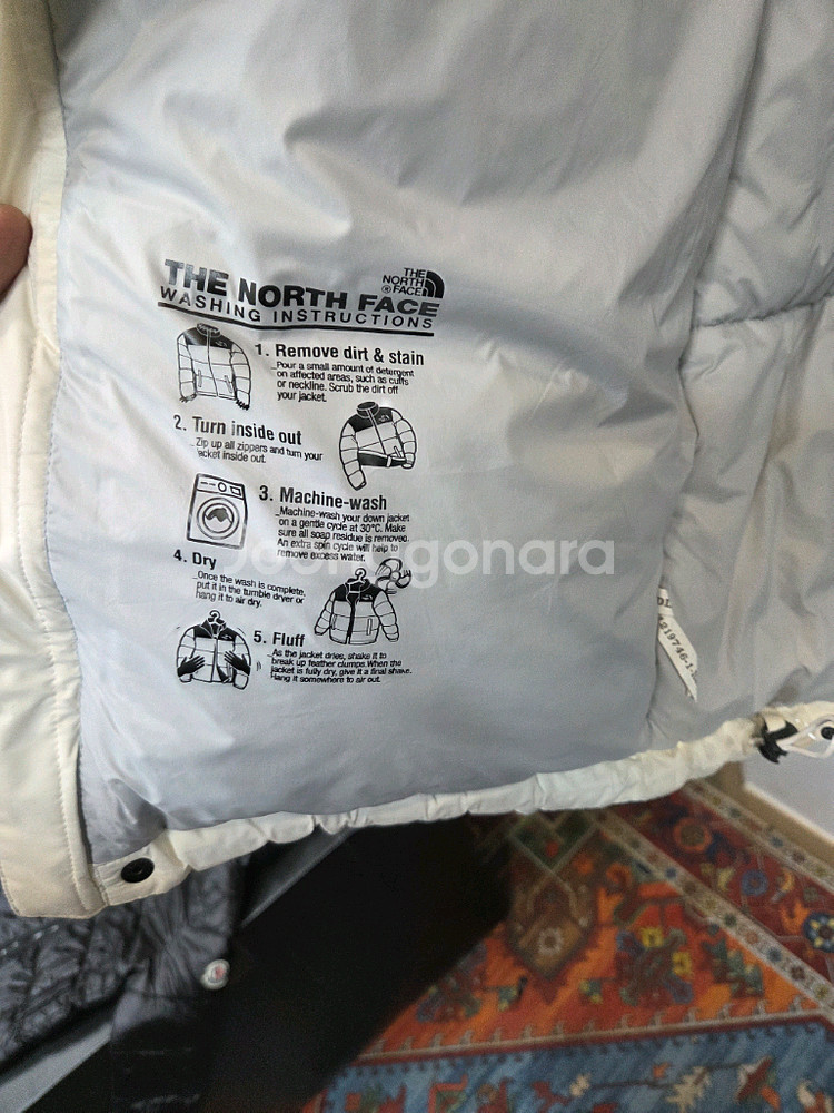 노스페이스 드라이벤트 에코 에어다운 패딩 xl--4