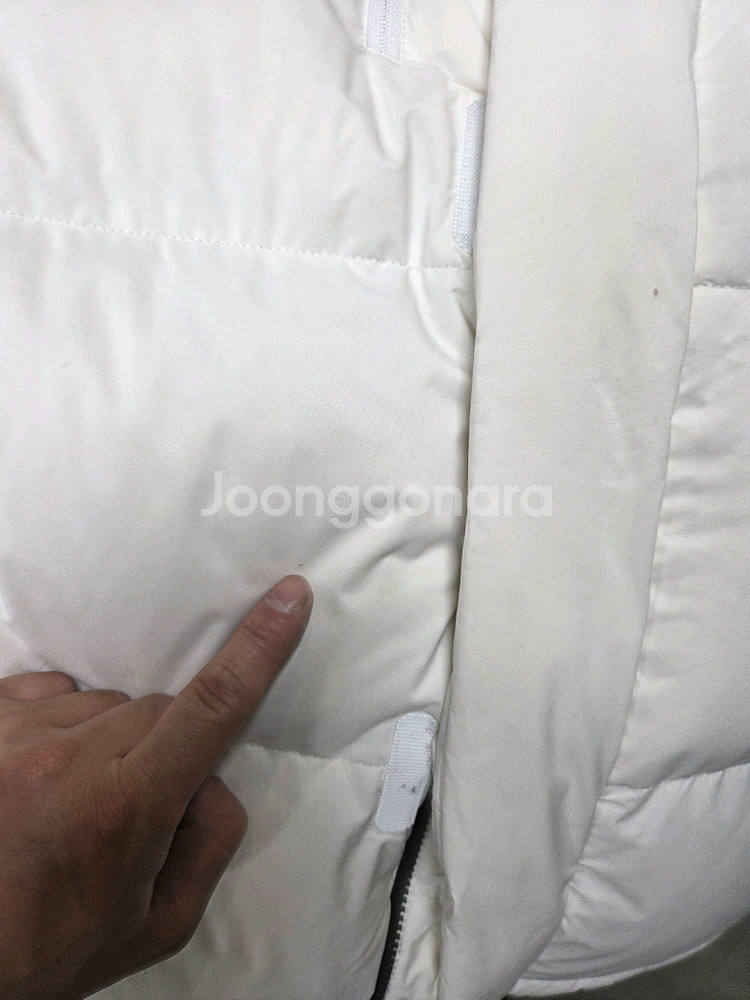 노스페이스 드라이벤트 에코 에어다운 패딩 xl--9