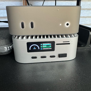 맥미니 m4 RayCue 올인원 도킹스테이션 풀박스