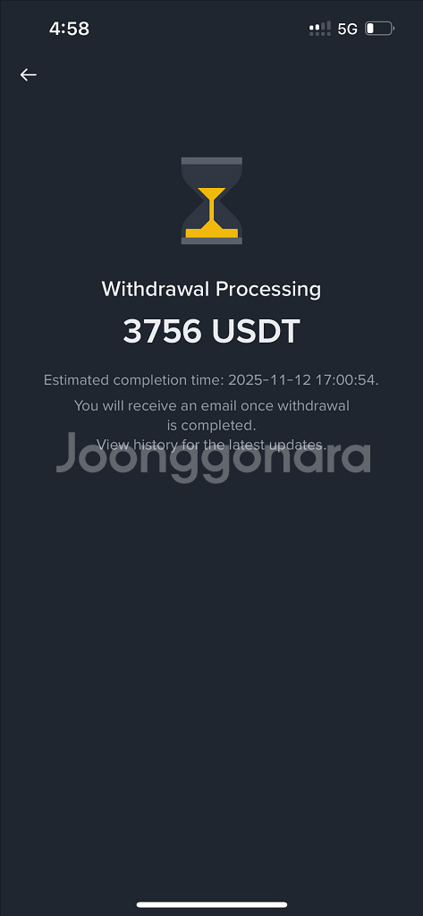 테더코인(USDT) 24시 무제한 전송--2