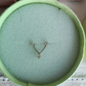 14k핑크골드피어싱