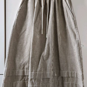 코듀로이 밴딩 스커트