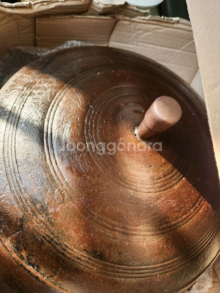 안성주물 대형무쇠솥ㅡ39cm--3