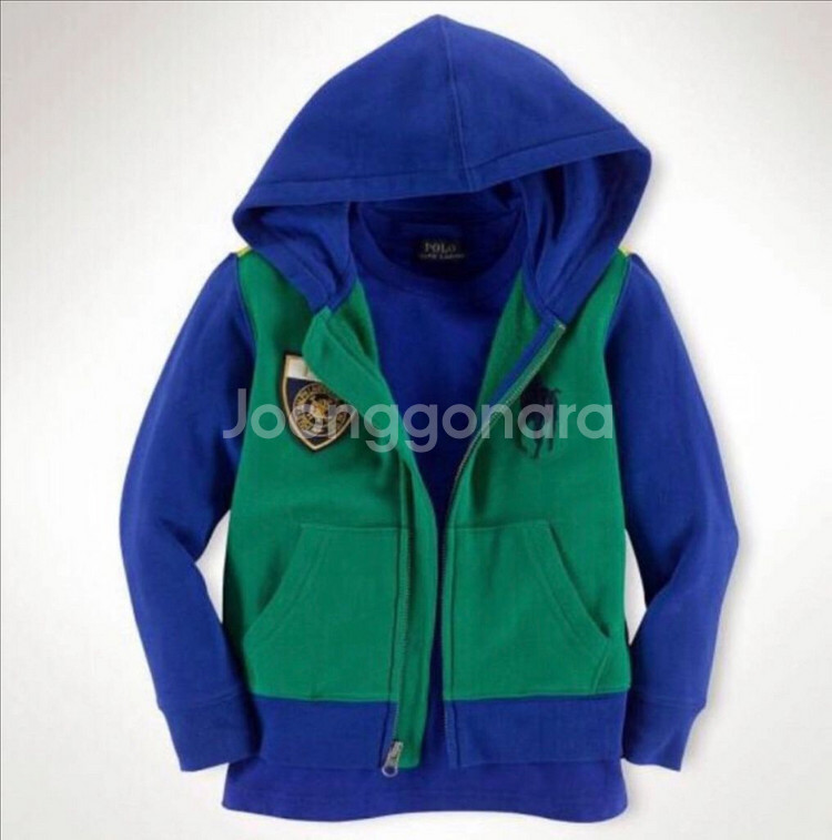 폴로 랄프로렌 키즈 후드 집업(새상품)--0
