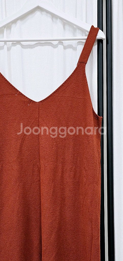 (택새상품)파파야 뷔스티에 원피스 니트 원피스--6