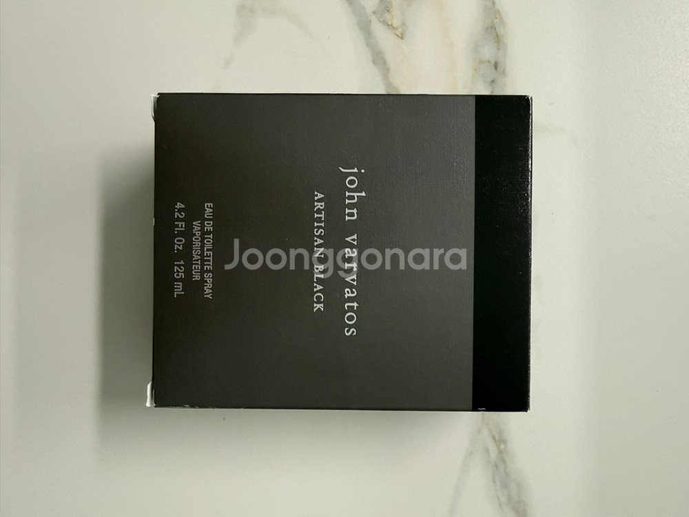 존바바토스 아티산 블랙 EDT 125ml 새제품--2