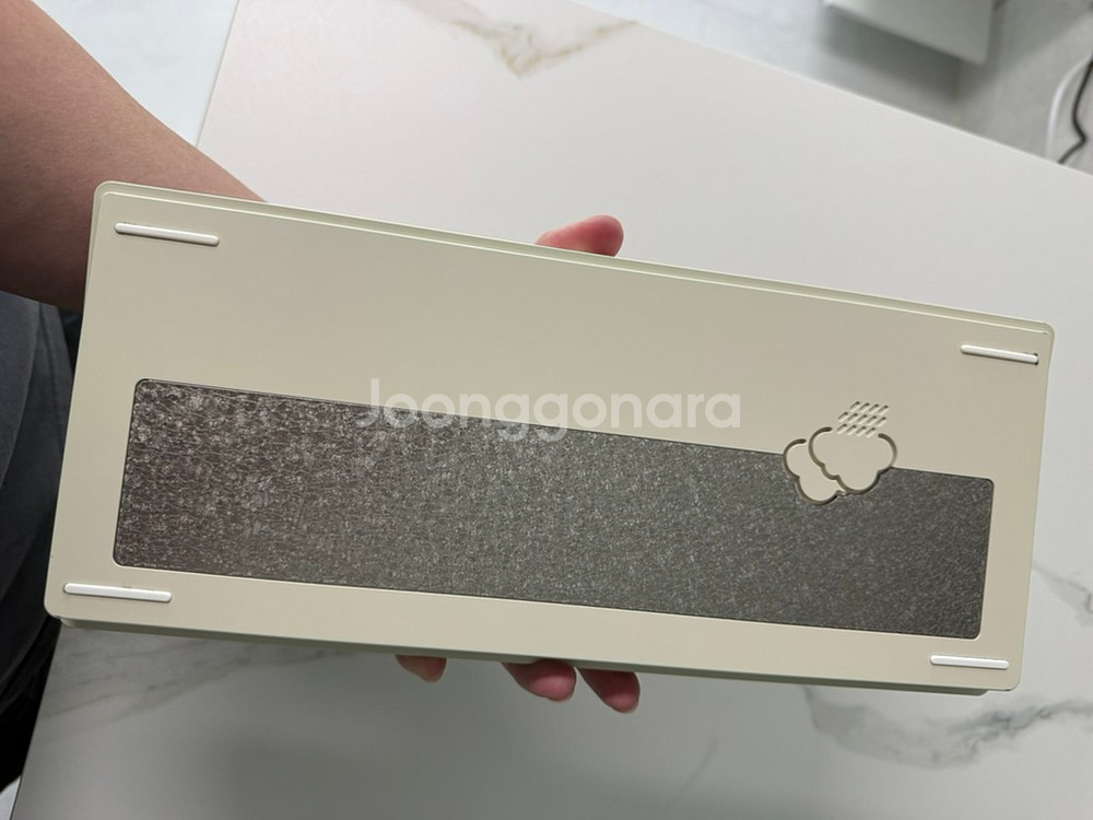 레이니 상옵 75 키보드 치즈화이트--2