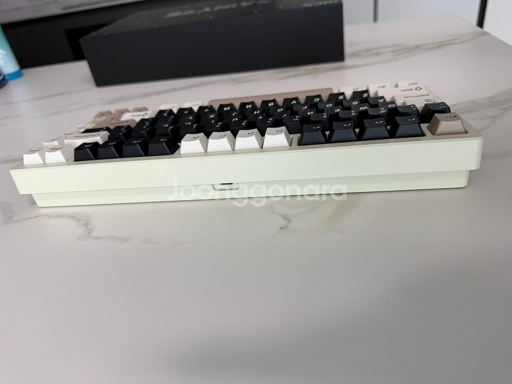 레이니 상옵 75 키보드 치즈화이트--7