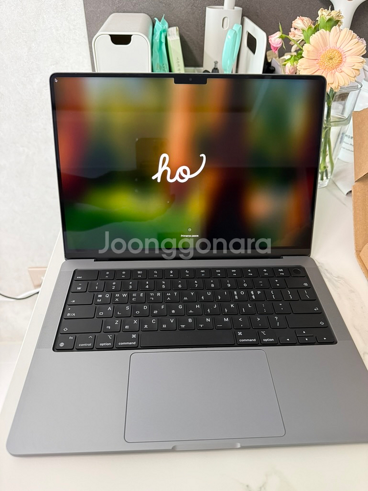 맥북프로 14 M1 Max 스페이스 그레이 사이클 0회--0