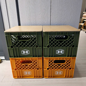 하이브로우 밀크박스 4개 세트 팝니다