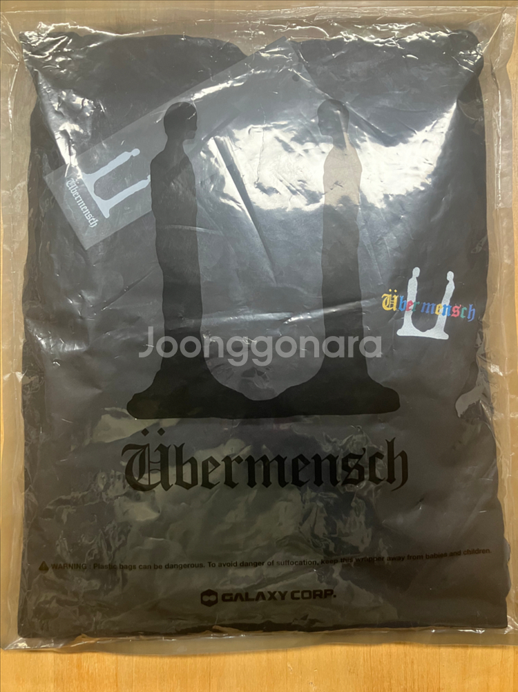 지드래곤 지디 GD 위버맨쉬 후드 L 미개봉--2