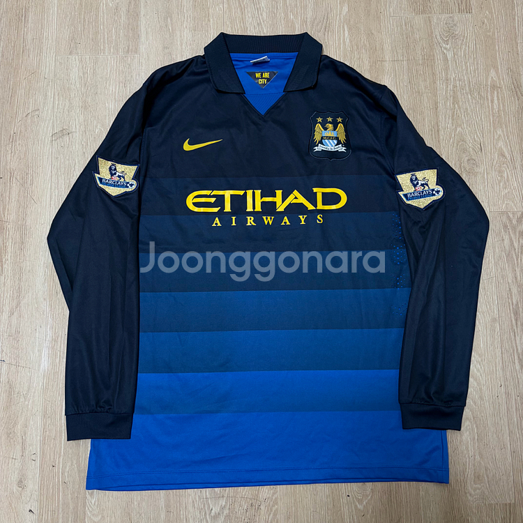 나이키 맨시티 어웨이 축구 유니폼 티셔츠 XXL/110--0