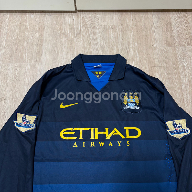 나이키 맨시티 어웨이 축구 유니폼 티셔츠 XXL/110--1