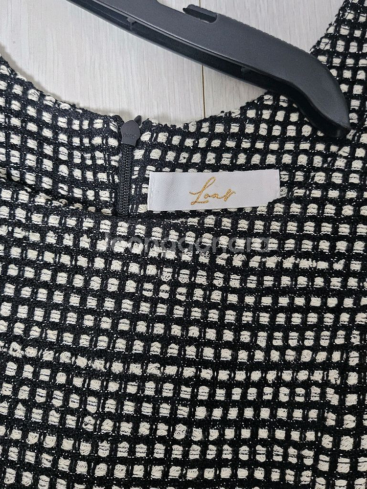 로아르 미니 원피스 / 로코코 블링 트위드원피스--8