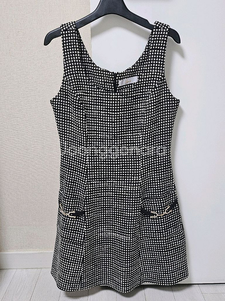 로아르 미니 원피스 / 로코코 블링 트위드원피스--4