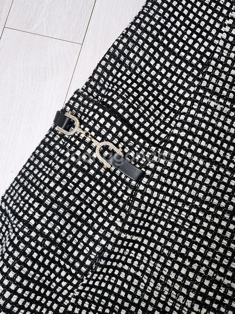 로아르 미니 원피스 / 로코코 블링 트위드원피스--7