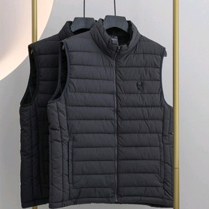 어메이징크리 남성 기모 패딩조끼