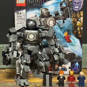 레고 인피니티사가 시리즈 아이언맨 아이언 몽거 대소동등 (76190) 판매해요.
