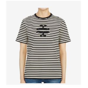 토리버치 tory burch 스트라이프 로고 티셔츠 S사이즈