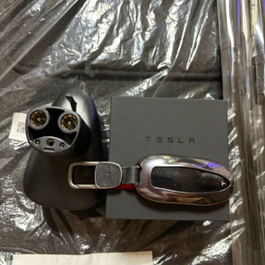 테슬라 모델3 DC콤보어댑터와키팝순정와이퍼매트