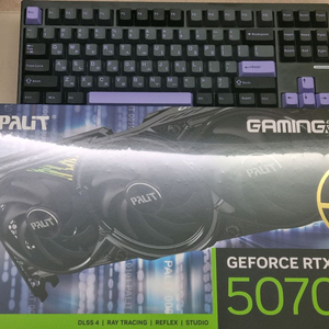 펠릿 RTX 5070TI 미개봉 새제품 현금+카드 예약