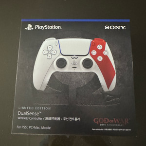 PS5 듀얼센스 무선 컨트롤러 갓 오브 워 20주년 에디션
