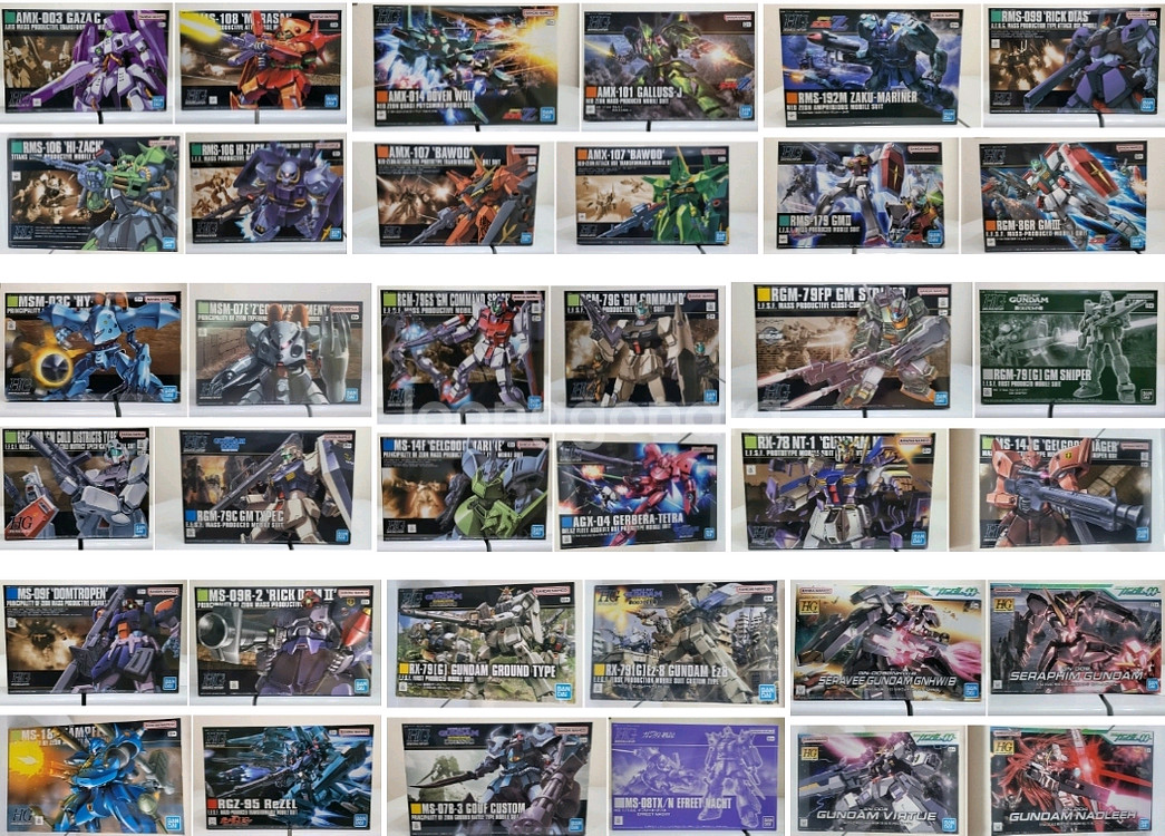 반다이 건담 hg,hguc 건담 건프라 여러가지 팝니다--0
