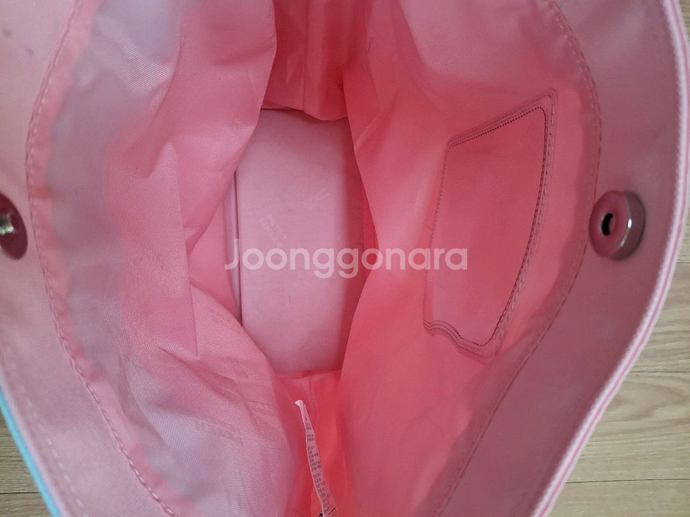 피터젠슨 핑크 크로스백 여아 가방 학원가방 실내화가방--3