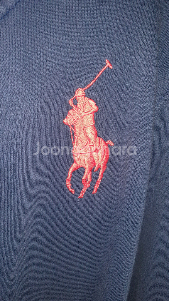 폴로 랄프로렌 빅포니 로고 후드집업--2