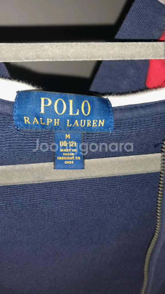 폴로 랄프로렌 빅포니 로고 후드집업--3