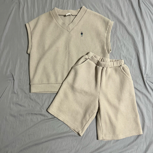 아동 니트세트 상하 2XL사이즈 (착용컷 포함)