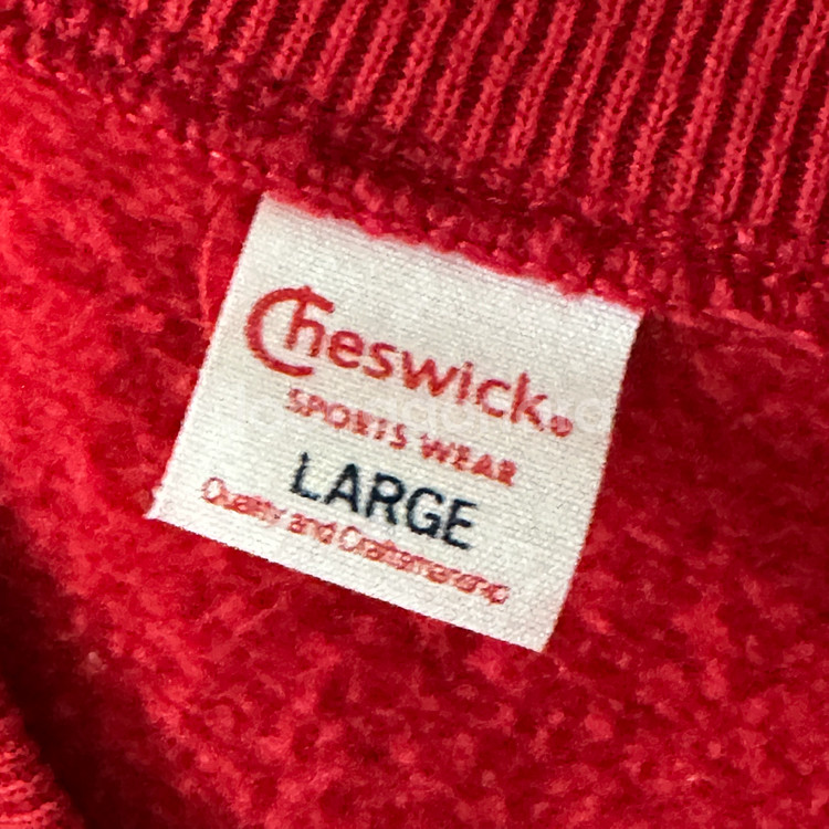 체스윅 리버스위브 스냅 가디건 레드 색상 L 사이즈--14