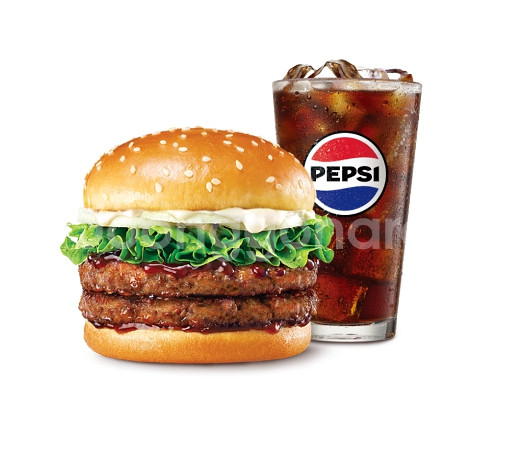 롯데리아 더블 데리버거 콤보 여러가지 팝니다--0