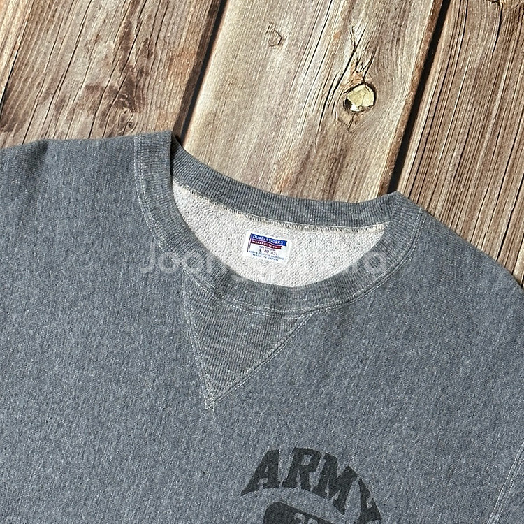 더블웍스 by 웨어하우스 컷오프 스웻 셔츠 L 사이즈--3