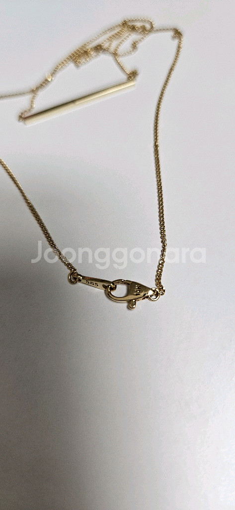 14k 스틱목걸이--3