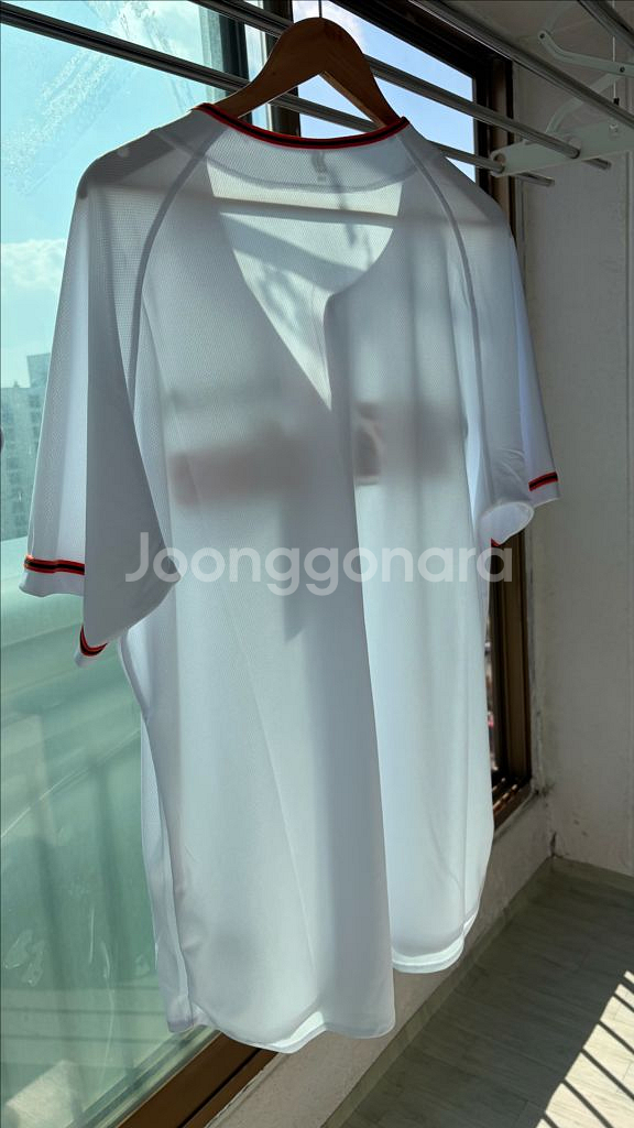 [새제품] 한화이글스 야구 유니폼 화이트 105 사이즈--2