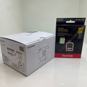 후지 X half / 후지 X 하프 실버 미개봉 새상품 + 128GB 팝니다.