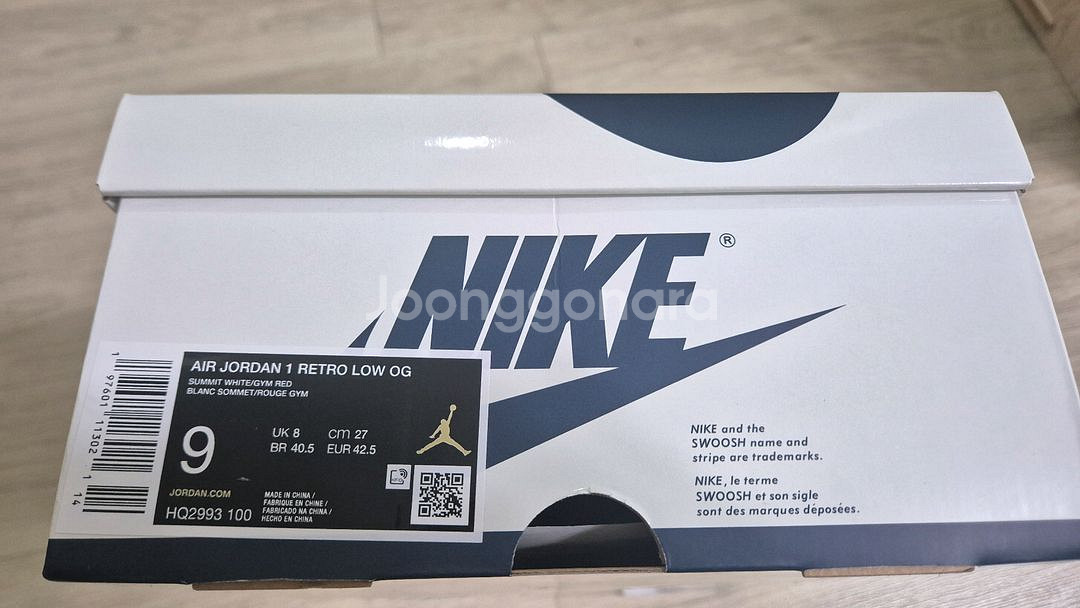 나이키 조던1 레트로 로우 OG 미드나이트 네이비 270--1