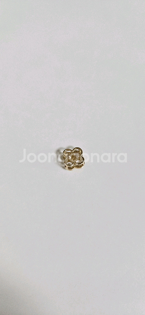 14k 클로버 목걸이팬던트--3