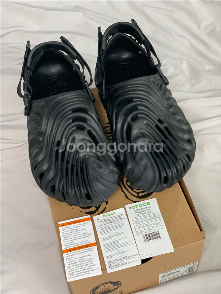 [270] 크록스x살레헤 벰버리 폴렉스 클로그 블랙US 9사이즈--3