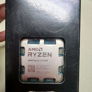 AMD 라이젠 5 7500F CPU