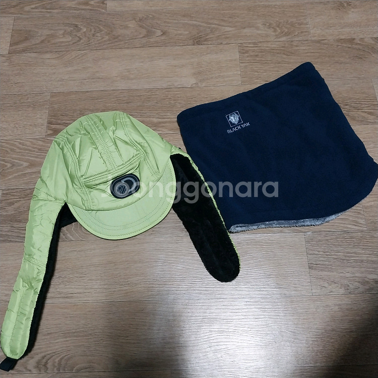 디스커버리 블랙야크 2개 방한 잡화--0