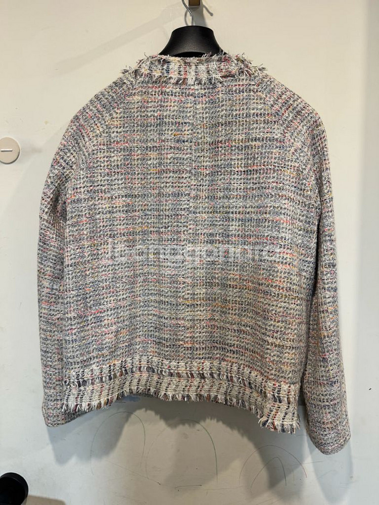 한섬 SJSJ 프레이드 트위드 자켓--3